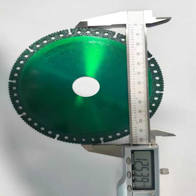 5inch 125mm Brazed Saw Cutting Blade for Metal Plastic Wood And Stone Cut-off Rescue Services